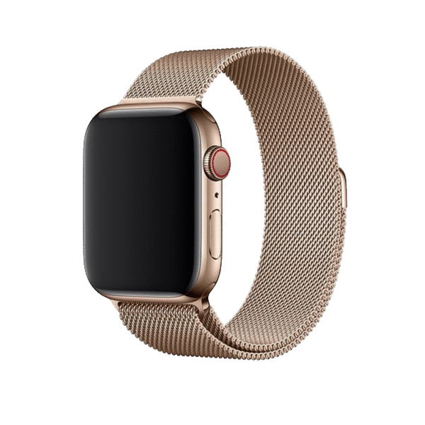 ساعت هوشمند طلایی