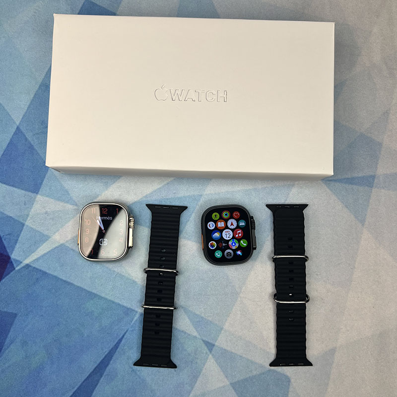 ساعت هوشمند طرح اپل واچ اولترا سری 11 لوگو | SERIES 11 ULTRA LOGO APPLE تصویر 4