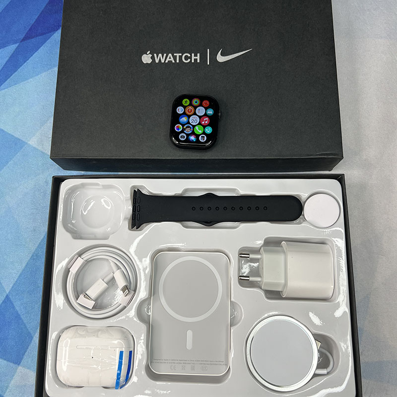 ساعت هوشمند پک لوگو نایک سری 11 + 7 محصول | LOGO NIKE S11 Package تصویر 5