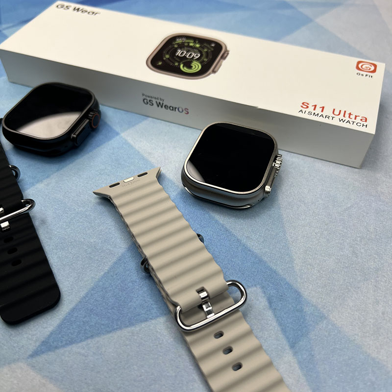 ساعت هوشمند طرح اپل واچ مدل S11 ULTRA برند Gs Wear تصویر 4