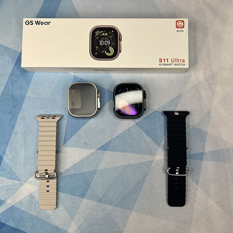 ساعت هوشمند طرح اپل واچ مدل S11 ULTRA برند Gs Wear تصویر 6