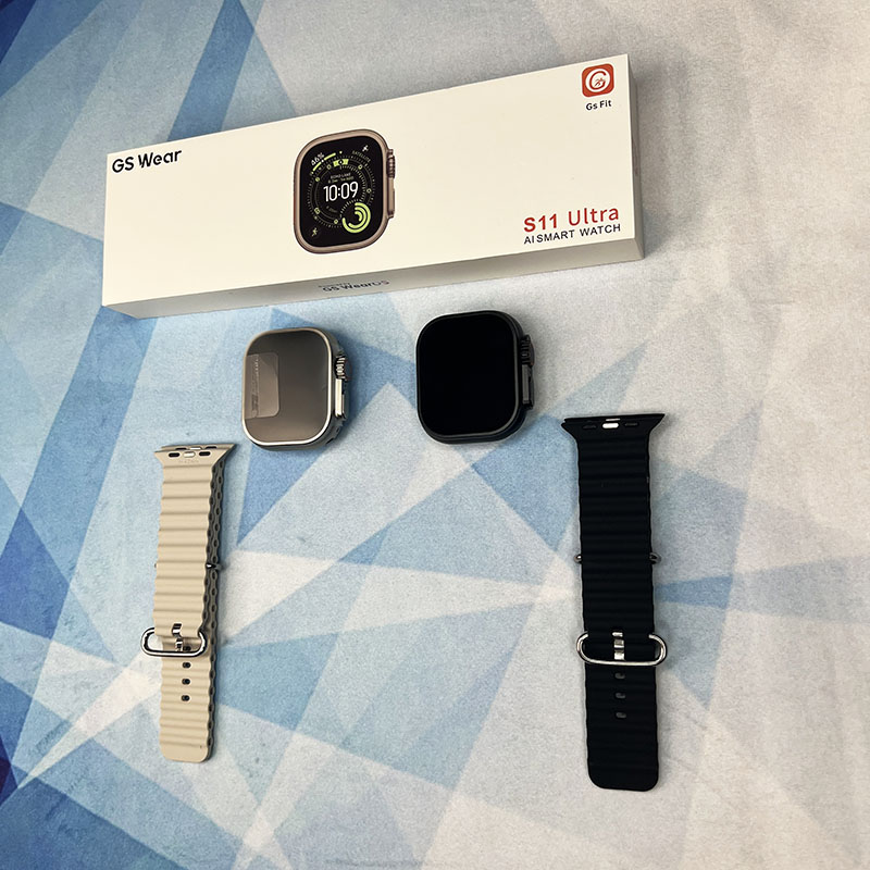ساعت هوشمند طرح اپل واچ مدل S11 ULTRA برند Gs Wear تصویر 7